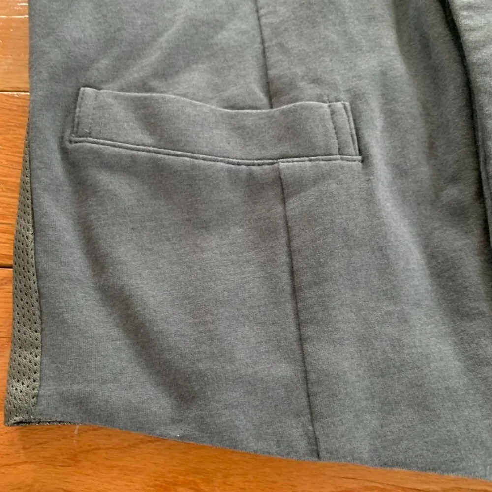 Armani Jeans Button Front Vest Men's M Casual Sleeveless Jacket AJ Grey‎ Gray
